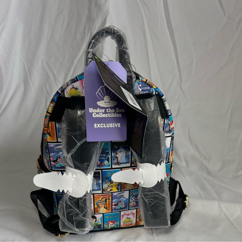 Loungefly Blue and Black Sleeping Beauty Backpack